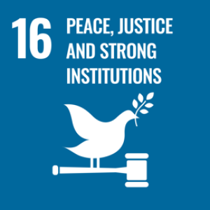 UN SDG 16 - Peace, Justice and Strong Institutions